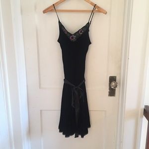 Betsey Johnson Evening Velvet LBD
